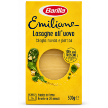 Barilla Lasagne all´uovo těstoviny sušené vaječné 500g