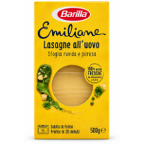 Barilla Lasagne all´uovo těstoviny sušené vaječné 500g