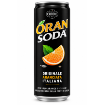 Fonti di crodo oransoda pomerančová limonáda 330 ml