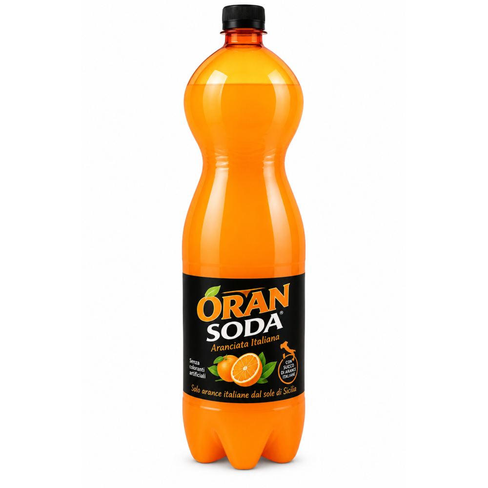 Fonti di crodo oransoda pomerančová limonáda 1,25l
