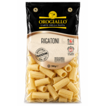 Orogiallo rigatoni těstoviny sušené bezvaječné 500g