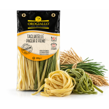 Orogiallo tagliatelle paglia e fieno těstoviny sušené bezvaječné 500g