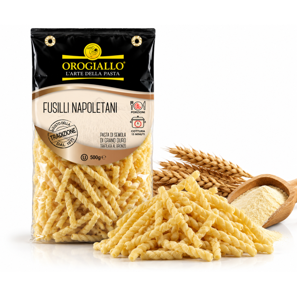 Orogiallo fusili napoletani těstoviny sušené bezvaječné 500g
