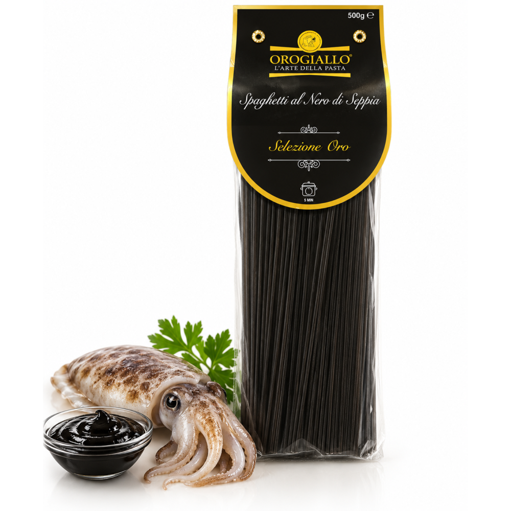 Orogiallo spaghetti sepiové 500g