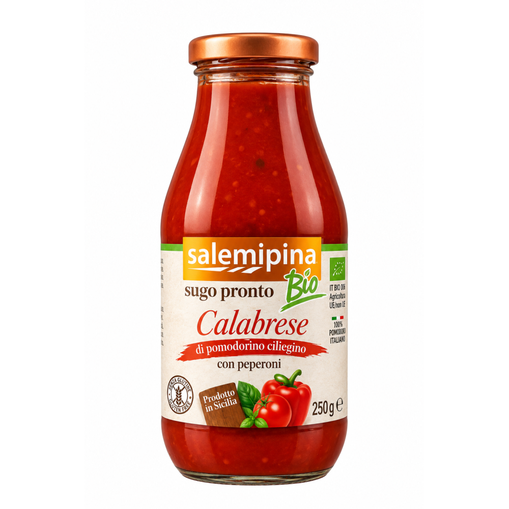 Salemipina rajčatová  omáčka calabrese 250g