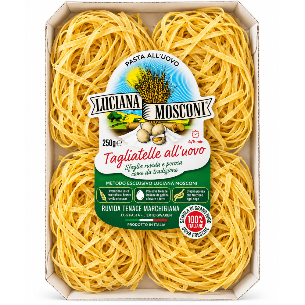 Luciana mosconi tagliatelle sušené vaječné těstoviny 250g
