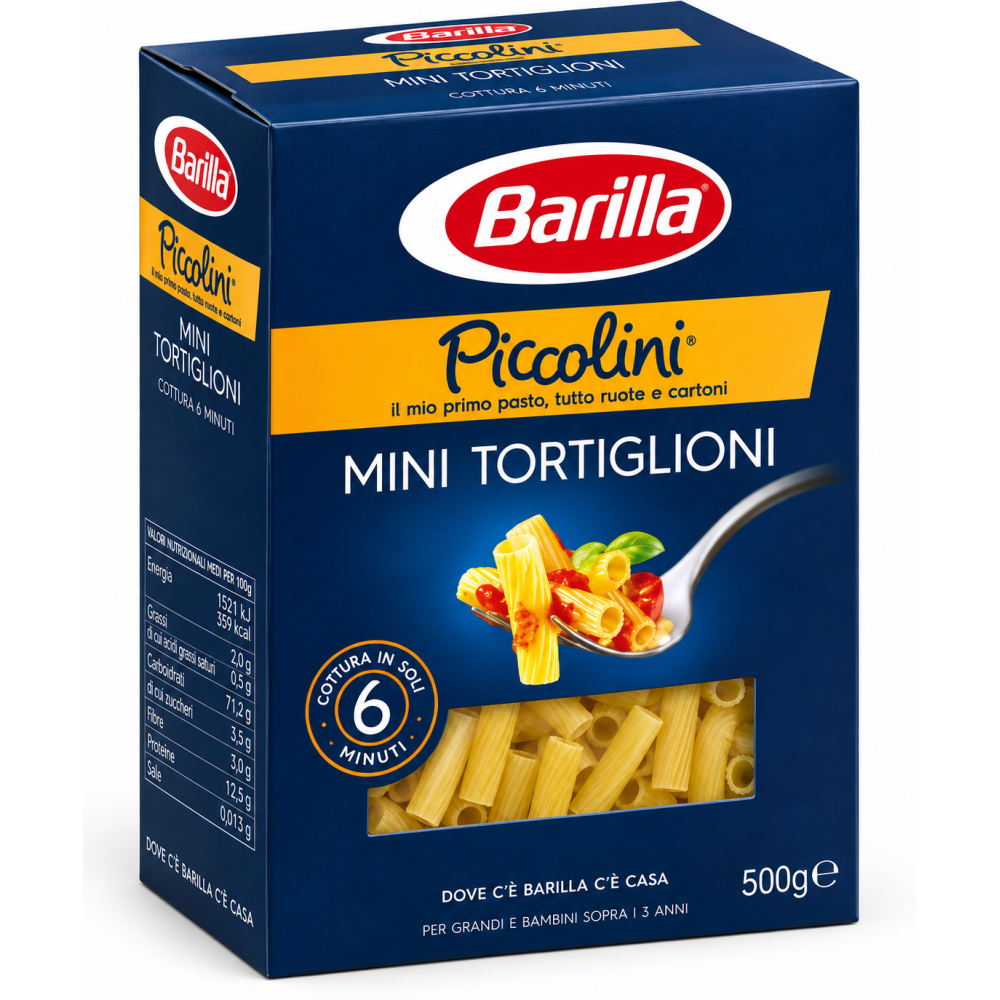 Barilla mini tortiglioni sušené bezvaječné těstoviny 500g