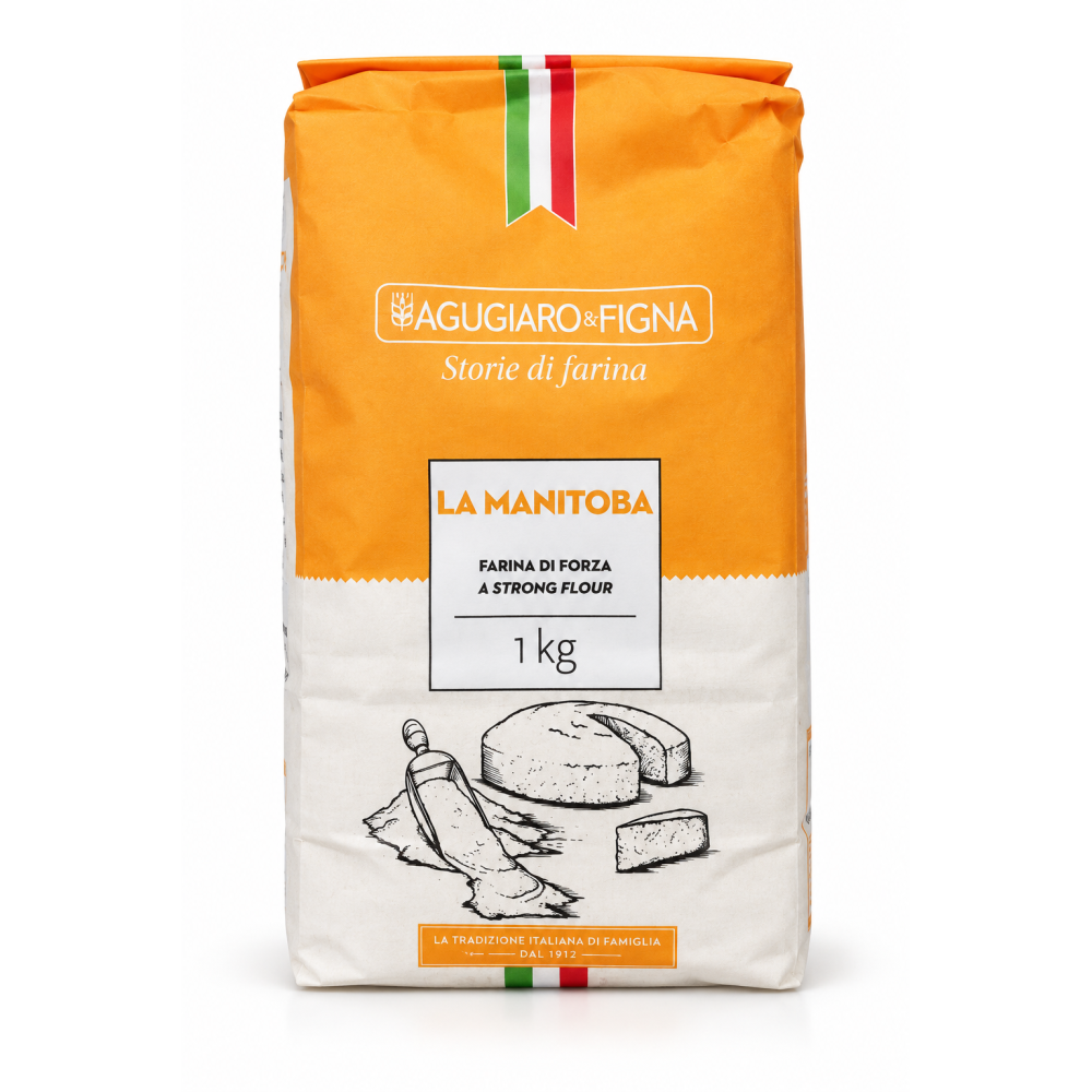Le 5 stagioni agiugiaro e figna mouka hladká "0" manitoba 1kg