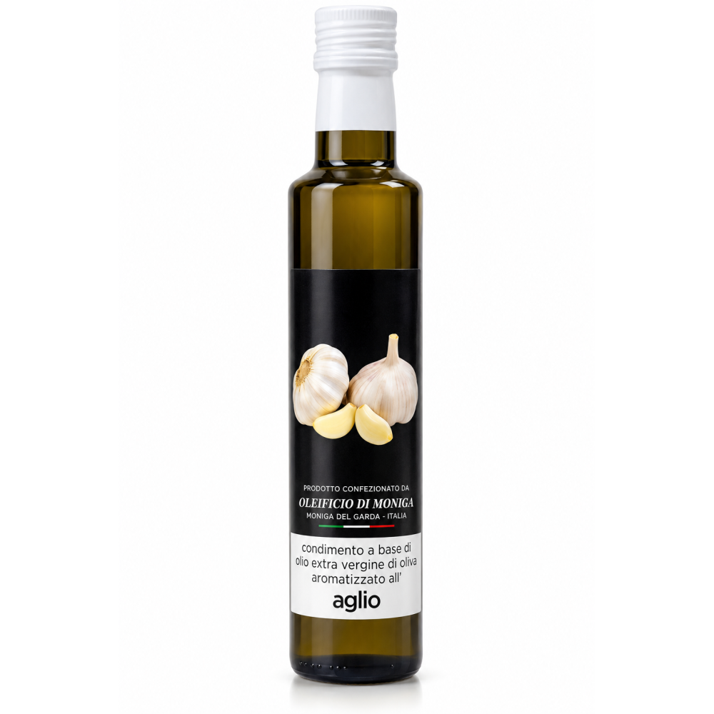 Oleificio di moniga česnekový olivový olej 250ml