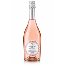 Campo del passo prosecco rosé extra dry růžové šumivé víno 0,75l