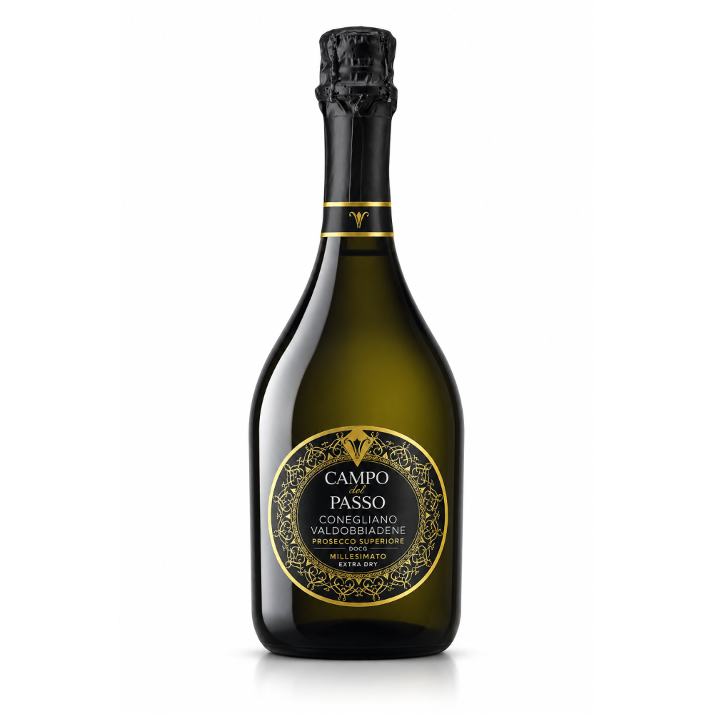 Campo del Passo Conegliano Valdobbiadene prosecco superiore d.o.c.g. Millesimato extra dry 0,75l