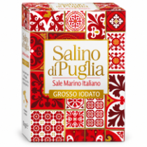 Salino di puglia sůl hrubá mořská jodisovaná 1kg
