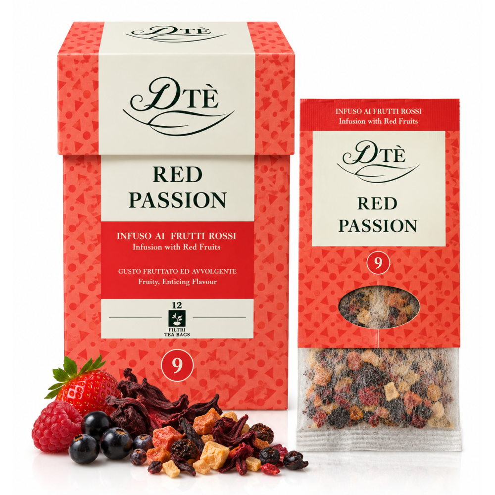 Caffé Diemme dté red passion čaj ovocný 36g