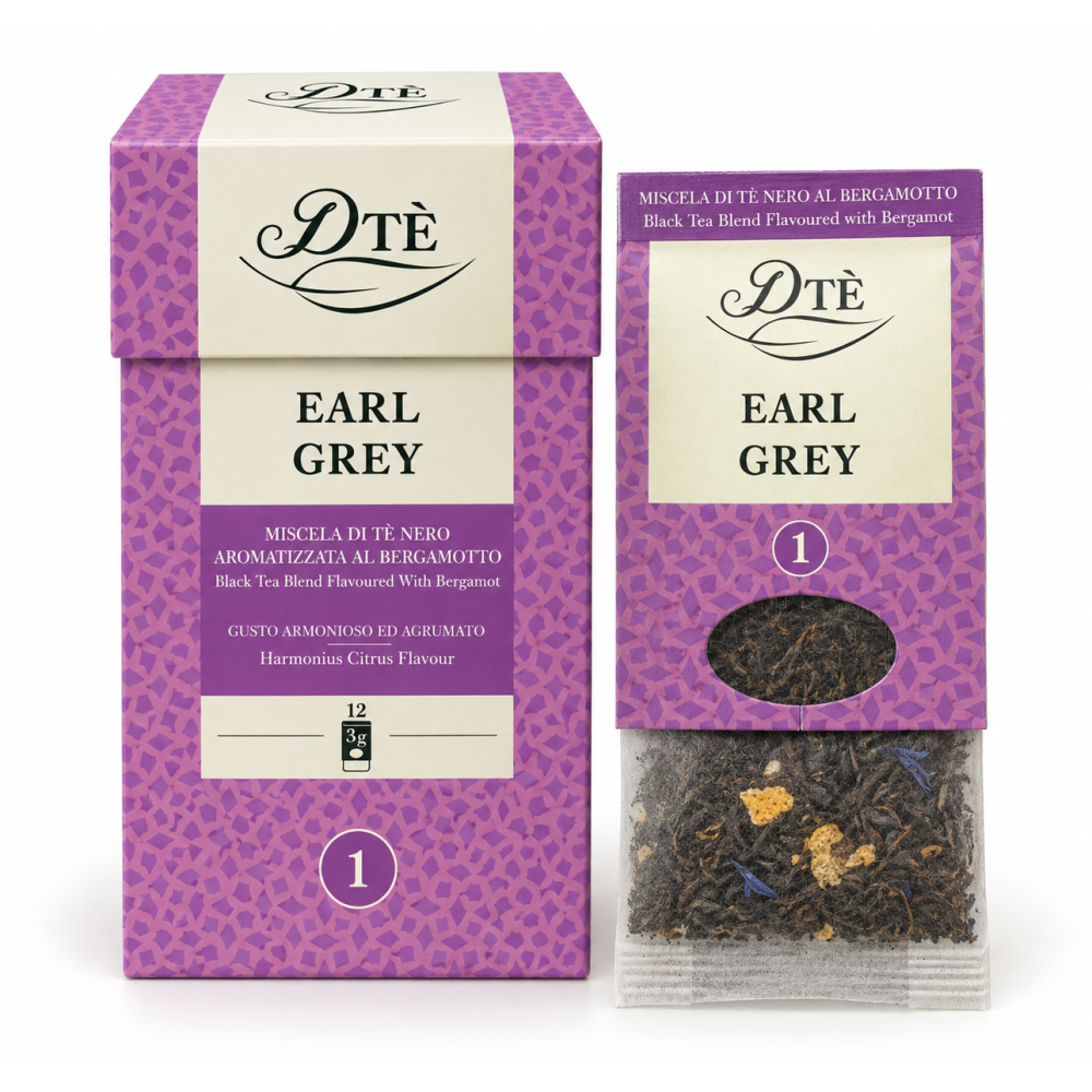 Caffé Diemme dté earl grey černý čaj s bergamotem 36g