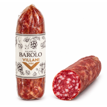 Villani vepřový salám s červeným vínem barolo 220g