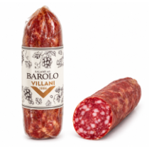 Villani vepřový salám s červeným vínem barolo 220g