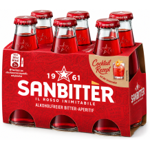 Sanpellegrino sanbitter rosso limonáda 6x100ml