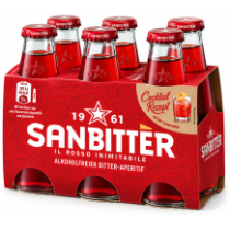 Sanpellegrino sanbitter rosso limonáda 6x100ml