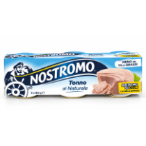 Nostromo přírodní tuňák ve vlastní šťávě 210g