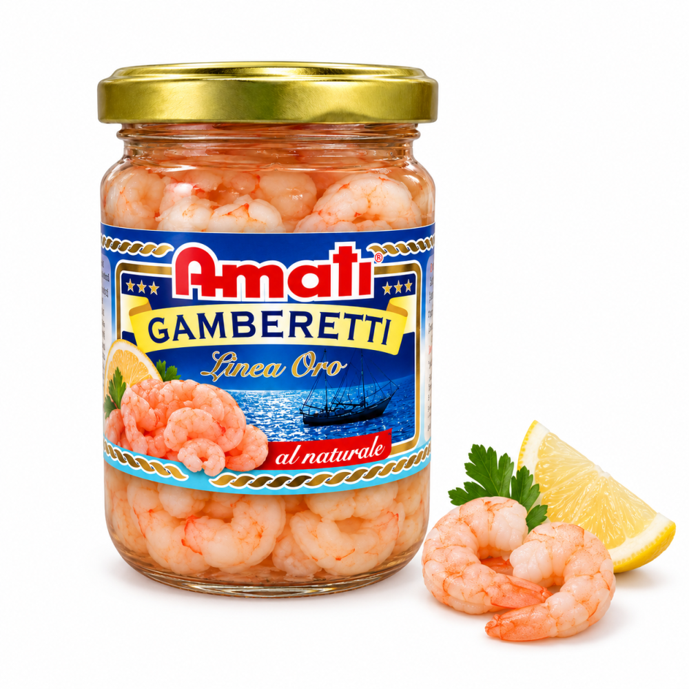 Amati krevety v nálevu 140g