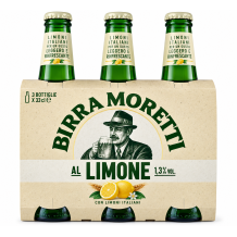 Moretti birra al limone pivo citronové 1,3 % 3x330ml
