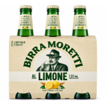Moretti birra al limone pivo citronové 1,3 % 3x330ml