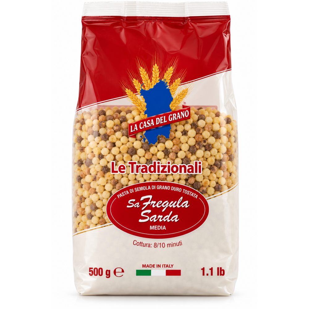 La casa del grano fregula sarda střední 500g