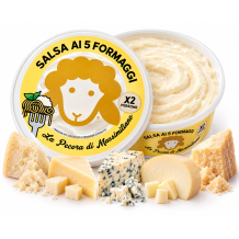 La pecora di massimiliano roztíratelný sýr pecorino 5 sýrů 125g
