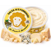 La pecora di massimiliano roztíratelný sýr pecorino 5 sýrů 125g
