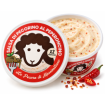 La pecora di massimiliano roztíratelný sýr pecorino s chilli papričkami 125g