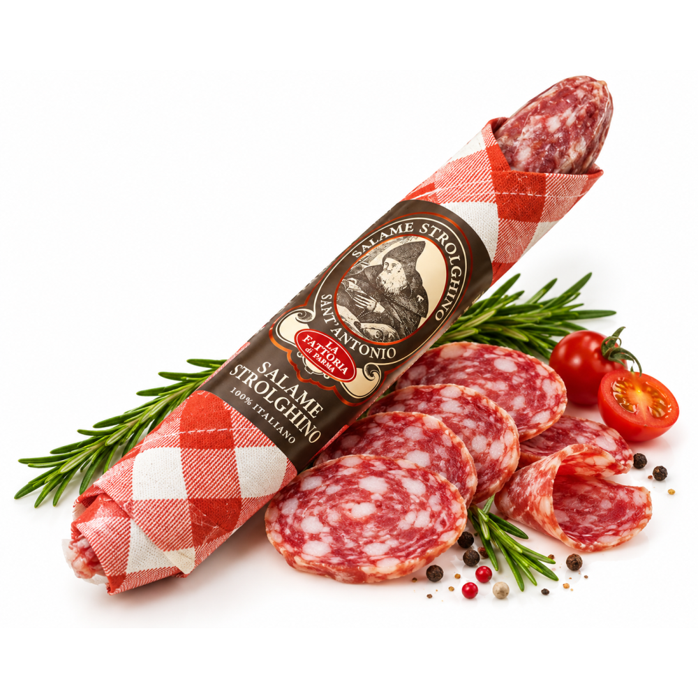 La fattoria di parma vepřový salám strolghino riserva Sant’Antonio 200g