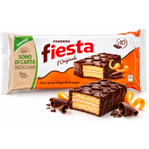 Ferrero Fiesta l’Originale piškot s pomerančovou příchutí a likérem 10 ks 360g