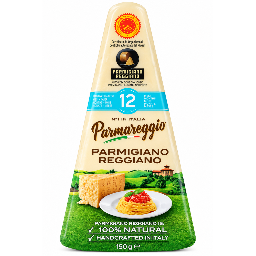Granterre parmareggio kravský sýr parmazán 12 měsíců 150g