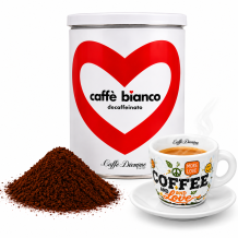 Caffé Diemme caffé bianco mletá káva bez kofeinu 250g