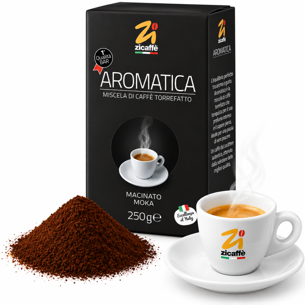 Zicaffe aromatica mletá káva 250g