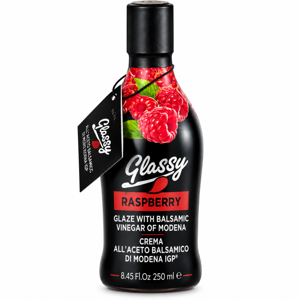 Acetaia Bellei glassy malinový balsamický krém 250ml