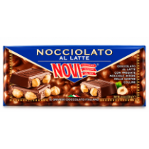Novi nocciolato al late mléčná čokoláda s lískovými ořechy 130g