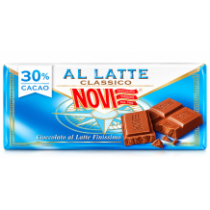 Novi al latte 30% kakaa klasická mléčná jemná čokoláda 100g