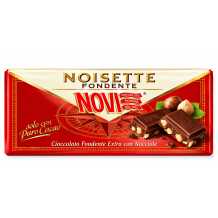 Novi Noisette hořká čokoláda s ořechy 100g