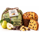 Borsari panettone vánoční bábovka s hruškou a čokoládou 500g
