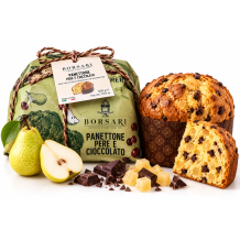 Borsari panettone vánoční bábovka s hruškou a čokoládou 500g