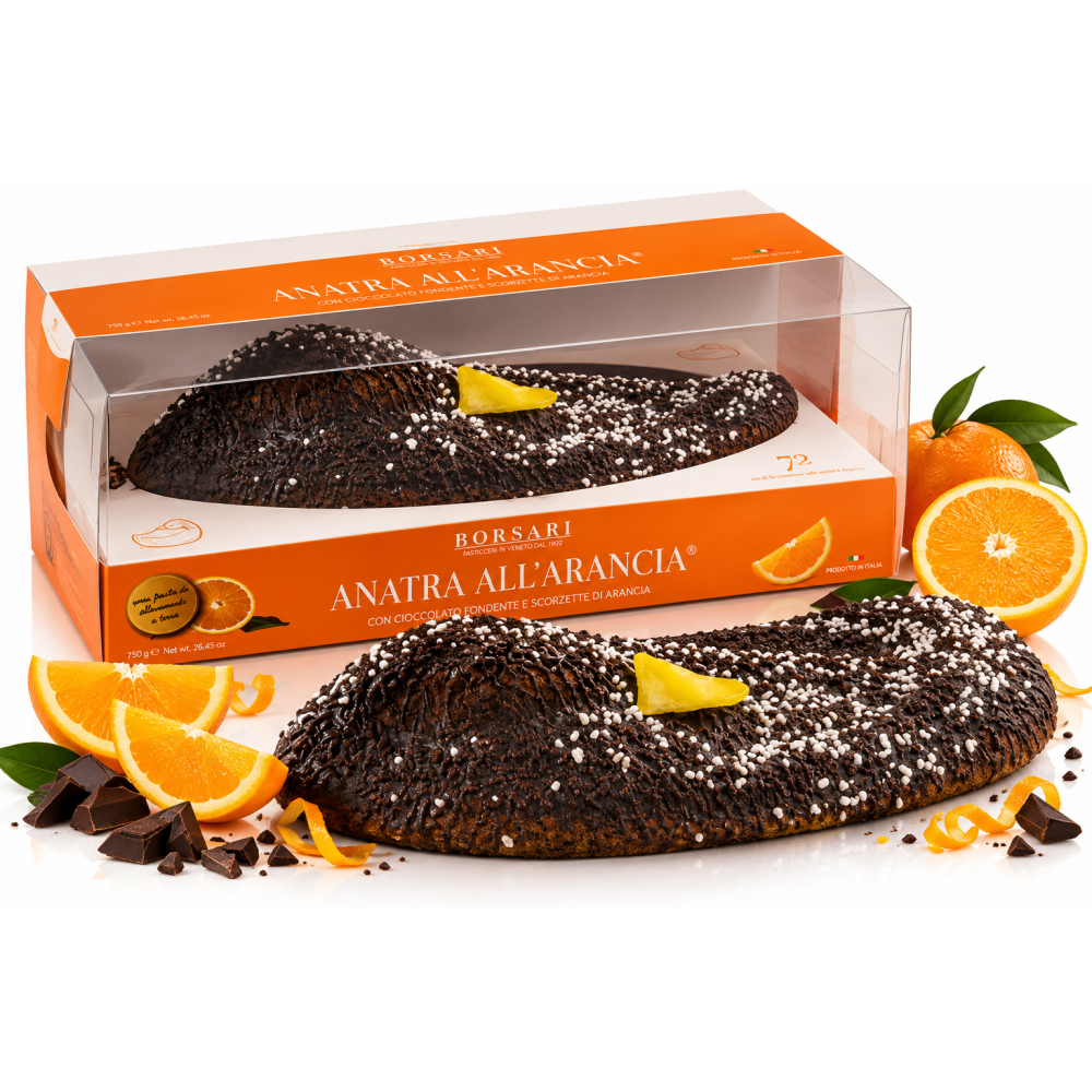 Borsari vánoční dort kachna s pomeranči 750g