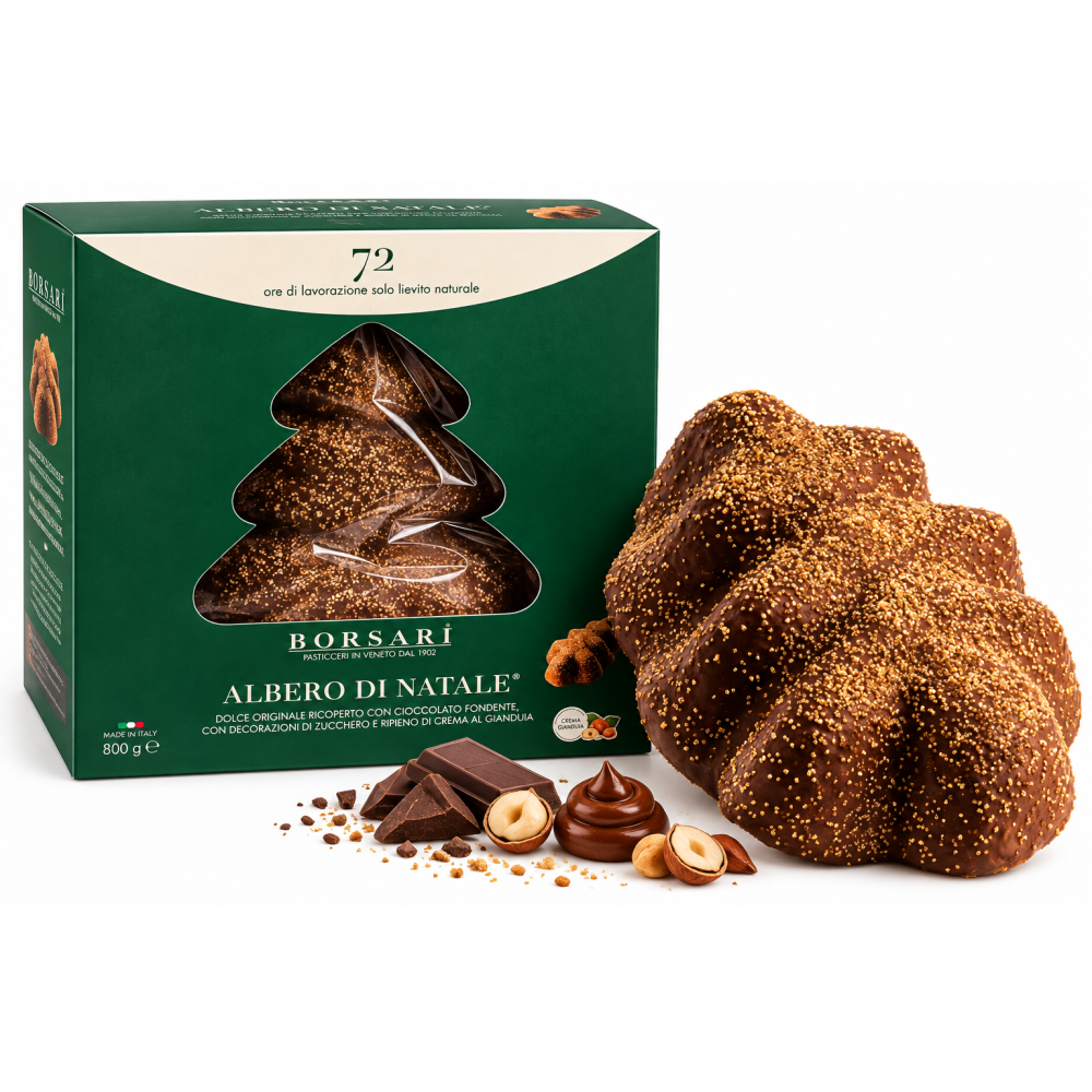 Borsari vánoční dort stromeček 850g