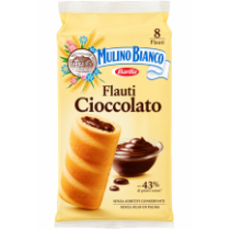 Mulino bianco flauti dezerty s čokoládovou náplní 8ks 280g
