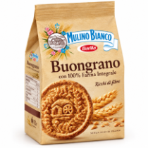Mulino Bianco Buongrano celozrnné sušenky 350g