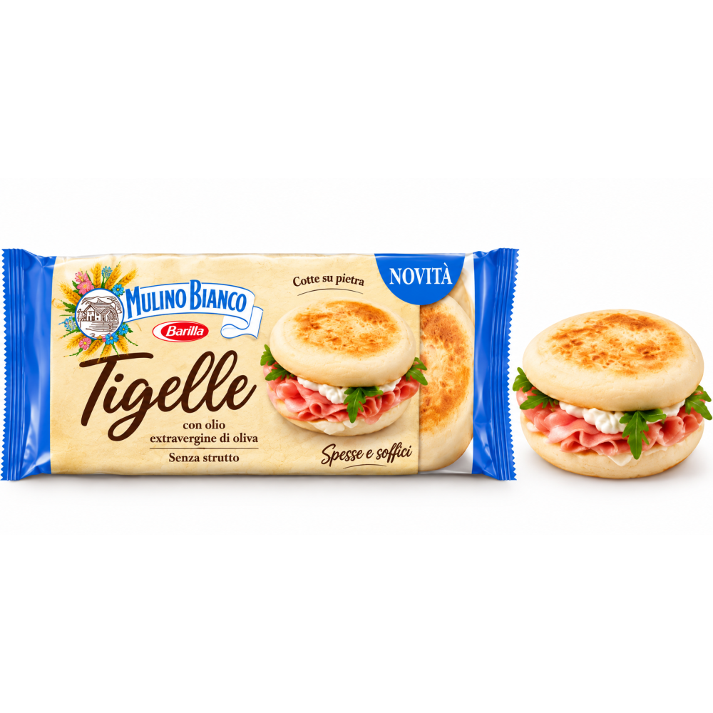 Mulino Bianco Tigelle pečivo 6 ks 210g