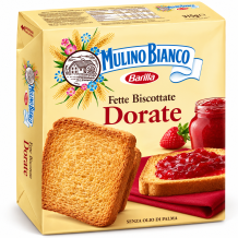 Mulino Bianco fette dorate bílé křupavé tousty 315g