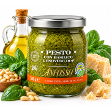 Anfosso pesto genovese bazalkové pesto d.o.p. 500g