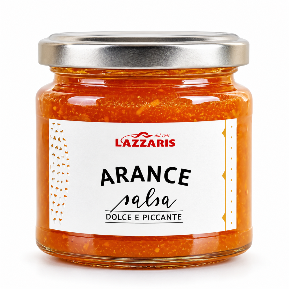 Lazzaris salsa sladko-pikantní pomerančová 120g
