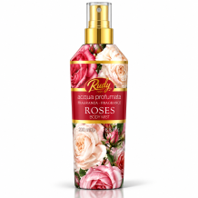 Rudy sprej na tělo damašská růže 200ml